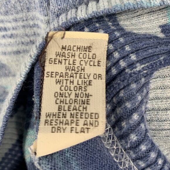 Ruff Hewn Southwestern Aztec Hooded Cotton Sweater Medium - Picture 8 of 8